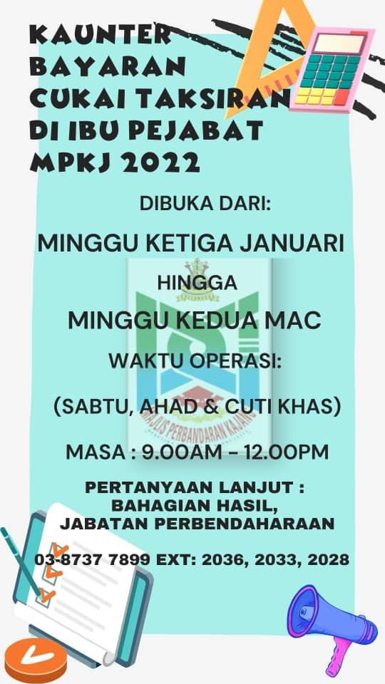 kaunter bayaran mpkj